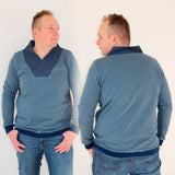Cel's Kragenzauber - Schnittmuster Pullover Größen XS-6XL - Sewando