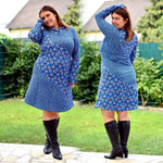 Niela's Cool Curved Dress - Schnittmuster Kleid in den Größen 32-54 - Sewando
