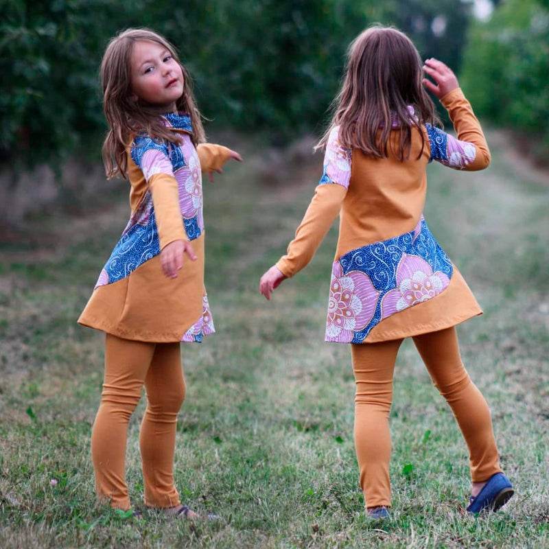Phia's Cool Curved Dress - Schnittmuster Tunika, Kleid in den Größen 68-164 - Sewando