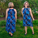 Niela's Verlockung - Schnittmuster Shirt, Kleid in den Größen 32-54 - Sewando