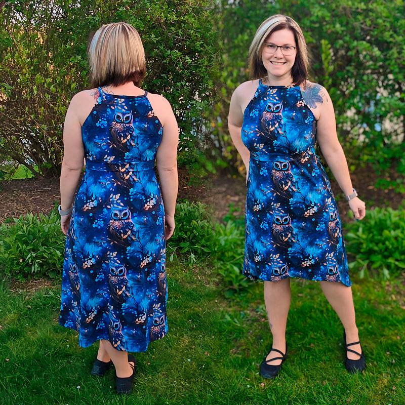 Niela's Verlockung - Schnittmuster Shirt, Kleid in den Größen 32-54 - Sewando