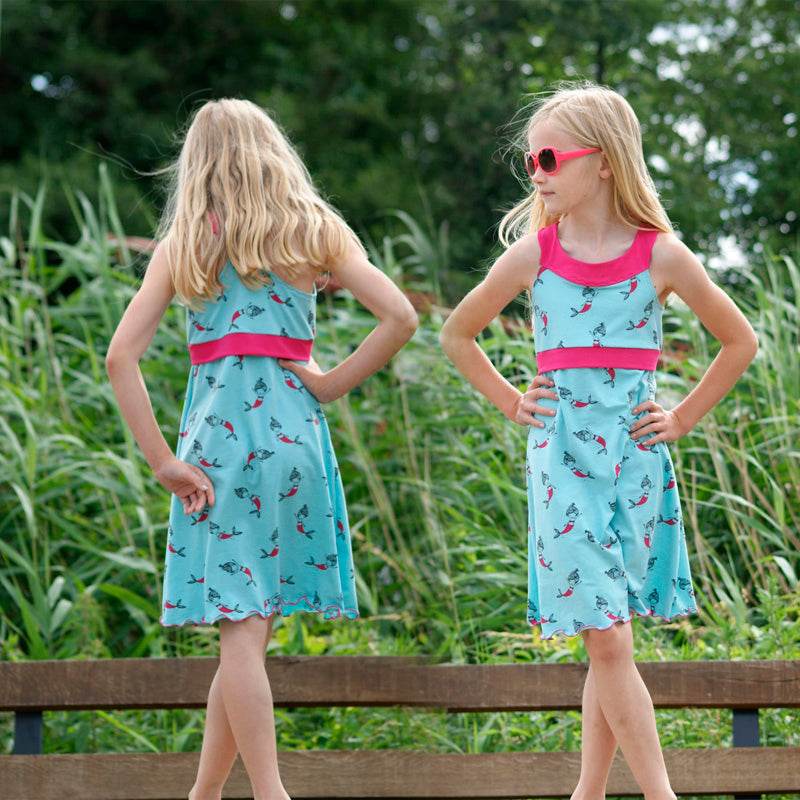 Phia's Elegance - Schnittmuster Kleid, Top in den Größen 68-164 : - Sewando