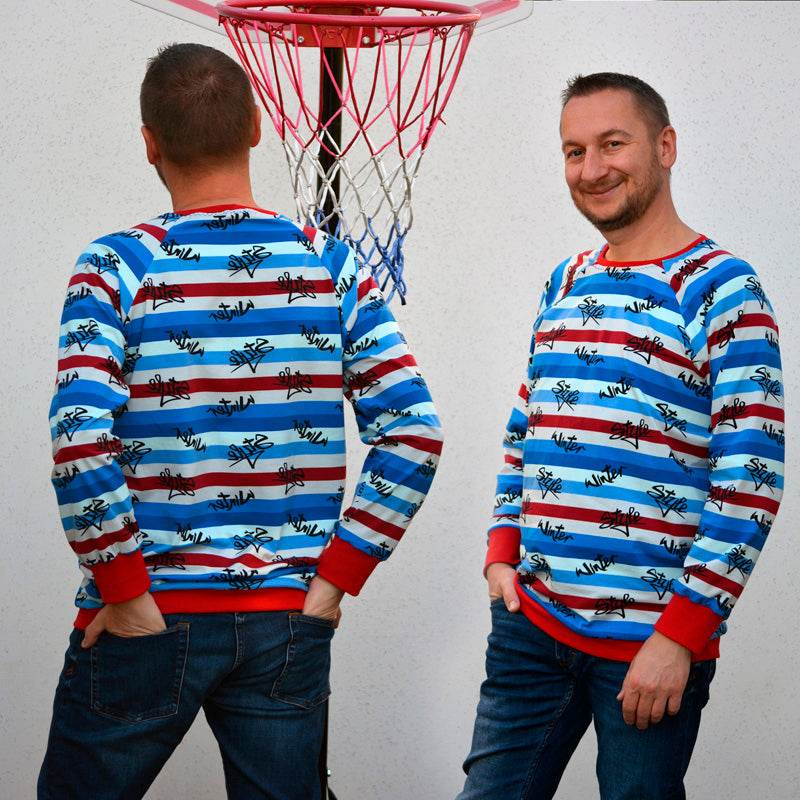 Cel's Roodie - Schnittmuster Raglan Pullover in de Größen XS-6XL - Sewando