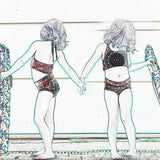 Phia's Wellenspiel - Schnittmuster Bikini, Badeanzug, Badekleid in den Größen 68-164 - Sewando