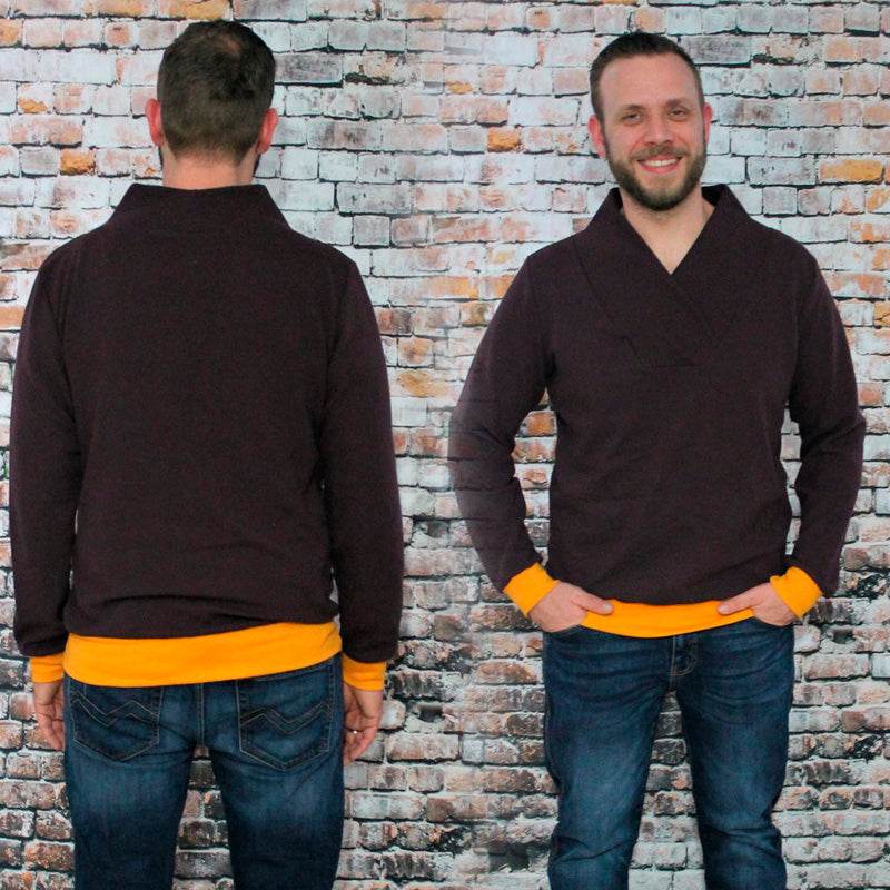 Cel's Kragenzauber - Schnittmuster Pullover Größen XS-6XL - Sewando