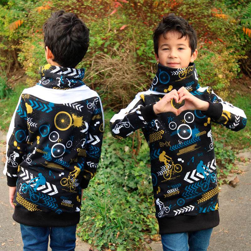 Pulliparade Kids - Schnittmuster Pullover in den Größen 68-164 - Sewando