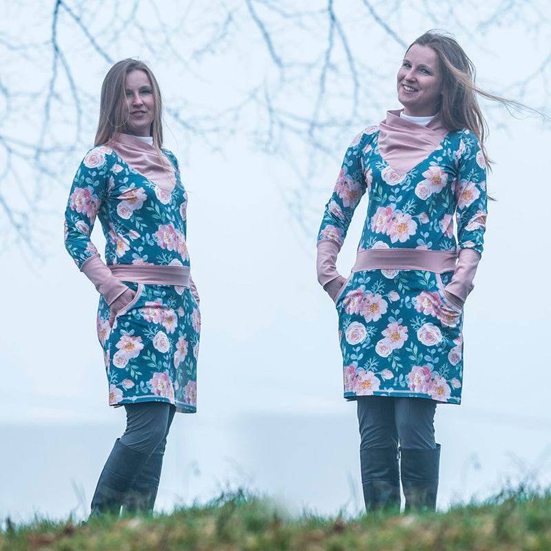 Niela's Kragenzauberkleid - Schnittmuster in den Größen 32-54 - Sewando