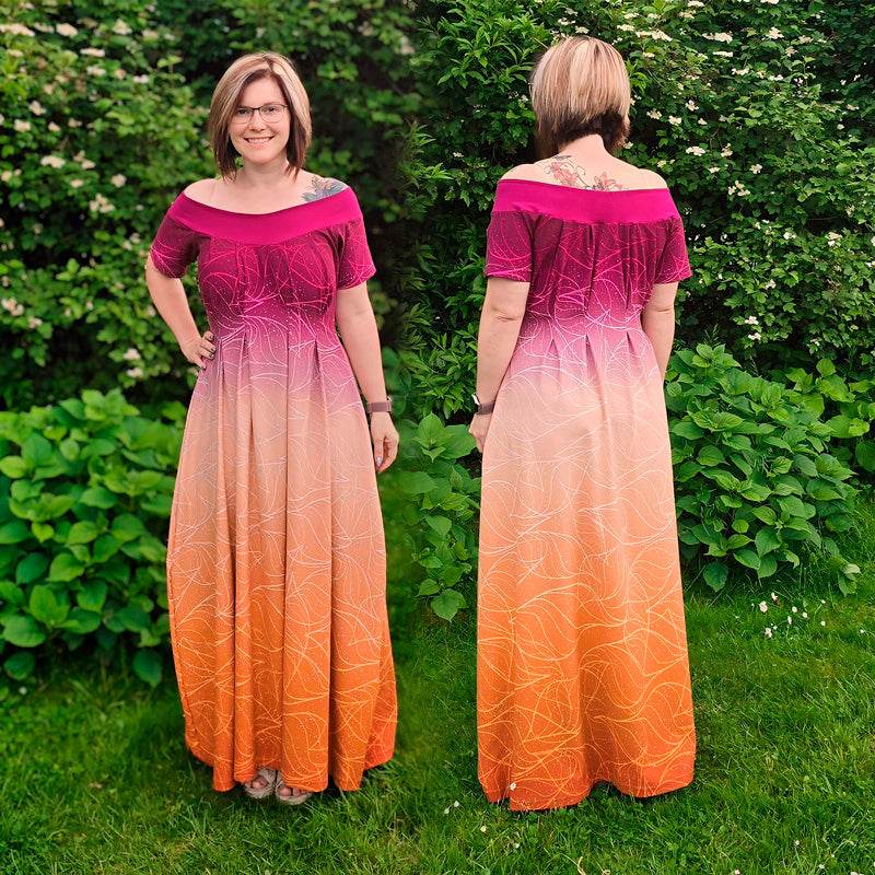 Niela's Entfaltung - Schnittmuster Shirt, Kleid in den Größen 32-54 - Sewando