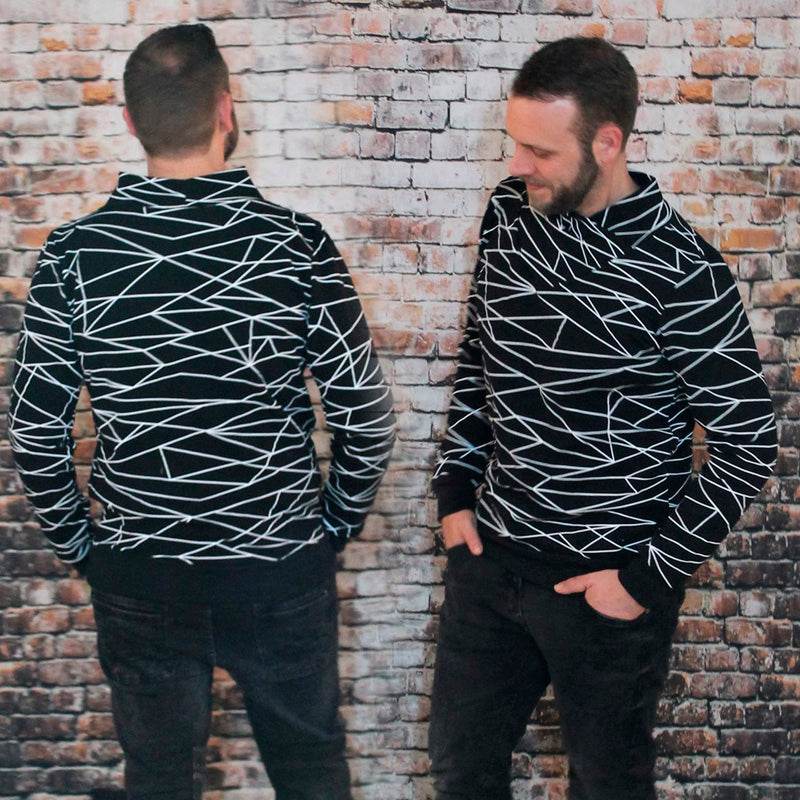 Cel's Kragenzauber - Schnittmuster Pullover Größen XS-6XL - Sewando