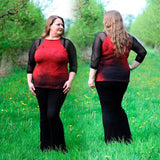 Niela's Verlockung - Schnittmuster Shirt, Kleid in den Größen 32-54 - Sewando