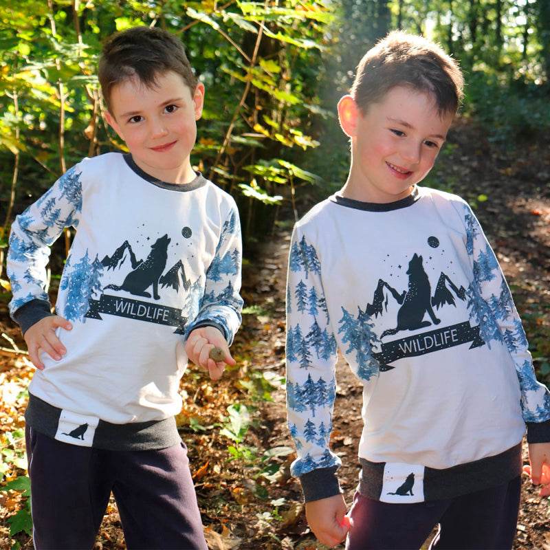 Pulliparade Kids - Schnittmuster Pullover in den Größen 68-164 - Sewando