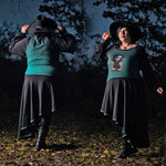 Niela's schräges Raglanteil - Schnittmuster Raglan Shirt, Tunika, Kleid in den Größen 32-54 - Sewando