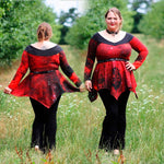 Niela's Verführung - Schnittmuster Top, Shirt, Tunika, Kleid in den Größen 32-54 - Sewando