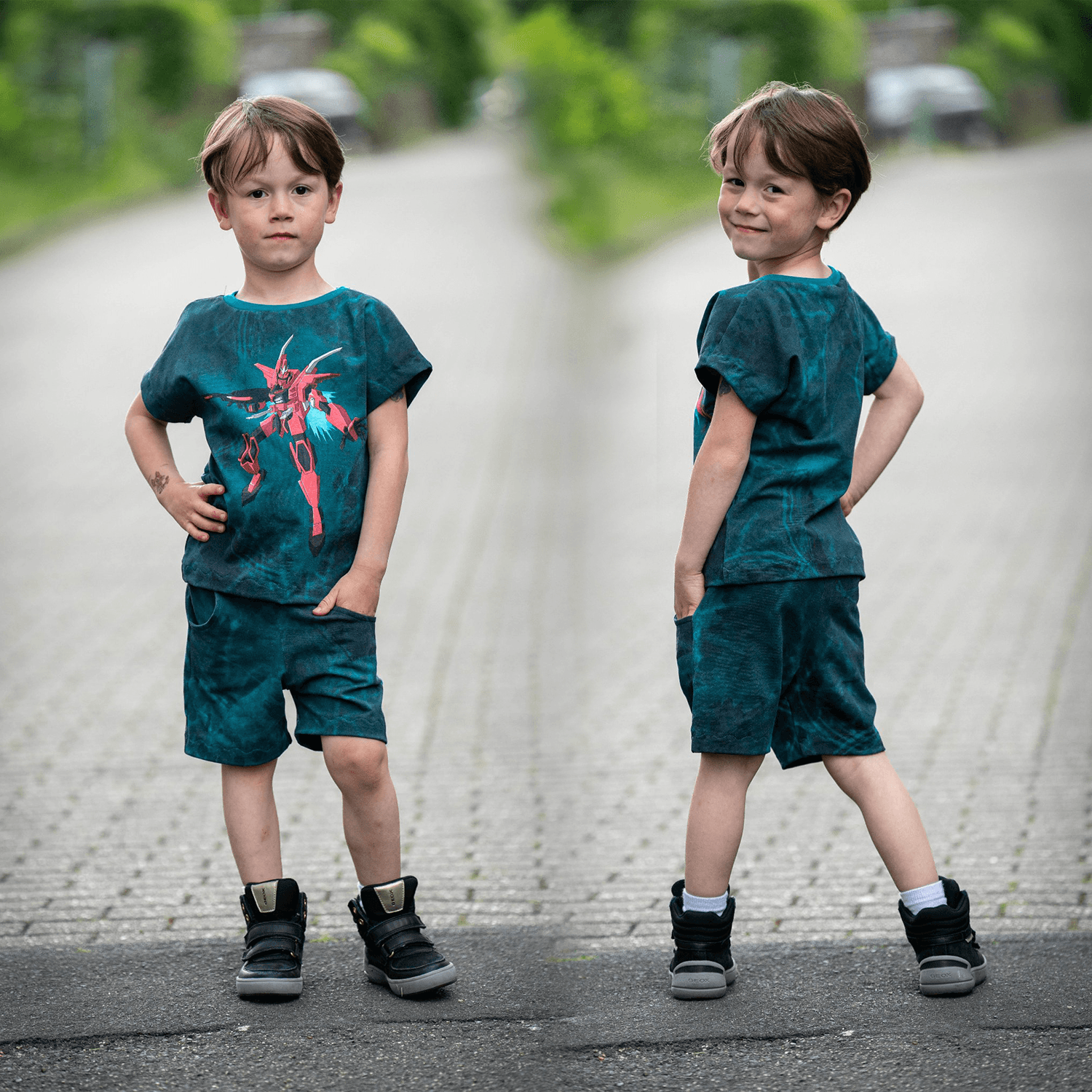 Bobo's Chillding - Schnittmuster Pullover, Shirt, Tunika, Kleid Größen 68-164 : - Sewando