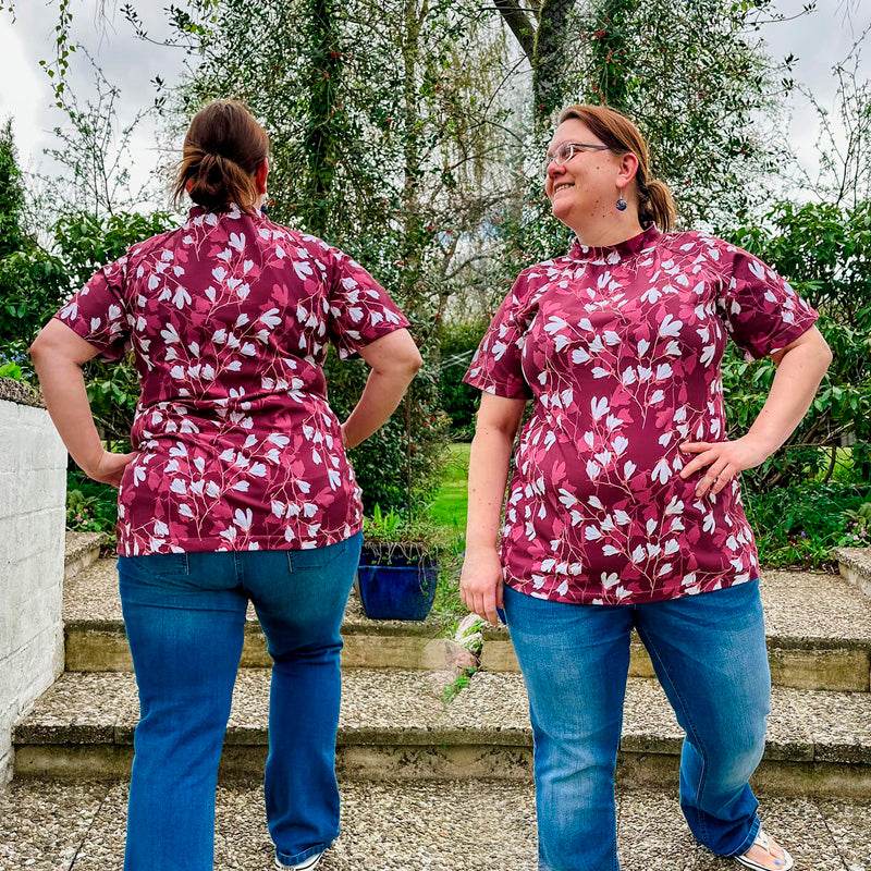 Niela's Verlockung - Schnittmuster Shirt, Kleid in den Größen 32-54 - Sewando