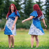 Niela's Cool Curved Dress - Schnittmuster Kleid in den Größen 32-54 - Sewando