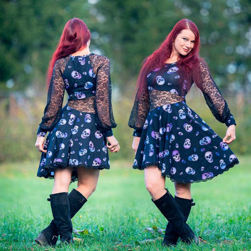 Niela's schräges Raglanteil - Schnittmuster Raglan Shirt, Tunika, Kleid in den Größen 32-54 - Sewando