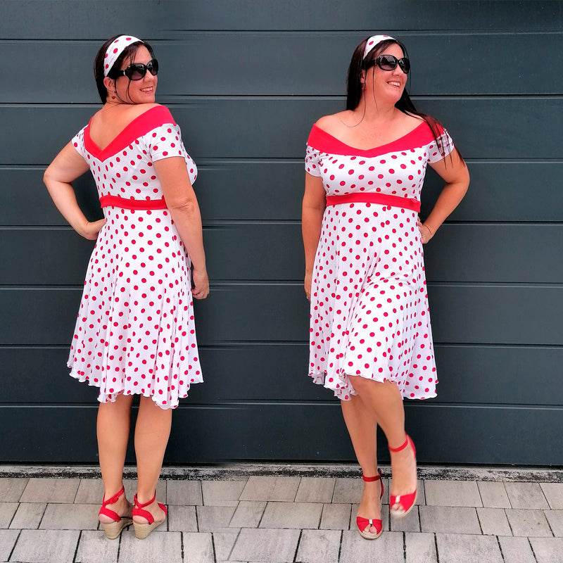 Niela's Verführung - Schnittmuster Top, Shirt, Tunika, Kleid in den Größen 32-54 - Sewando