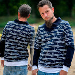 Cel's Kragenzauber - Schnittmuster Pullover Größen XS-6XL - Sewando