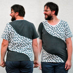 Cel's Cool Curved Hoodie - Schnittmuster in den Größen XS-6XL - Sewando