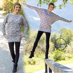 Niela's Fledi - Schnittmuster Fledermausshirt in den Größen 32-54 - Sewando