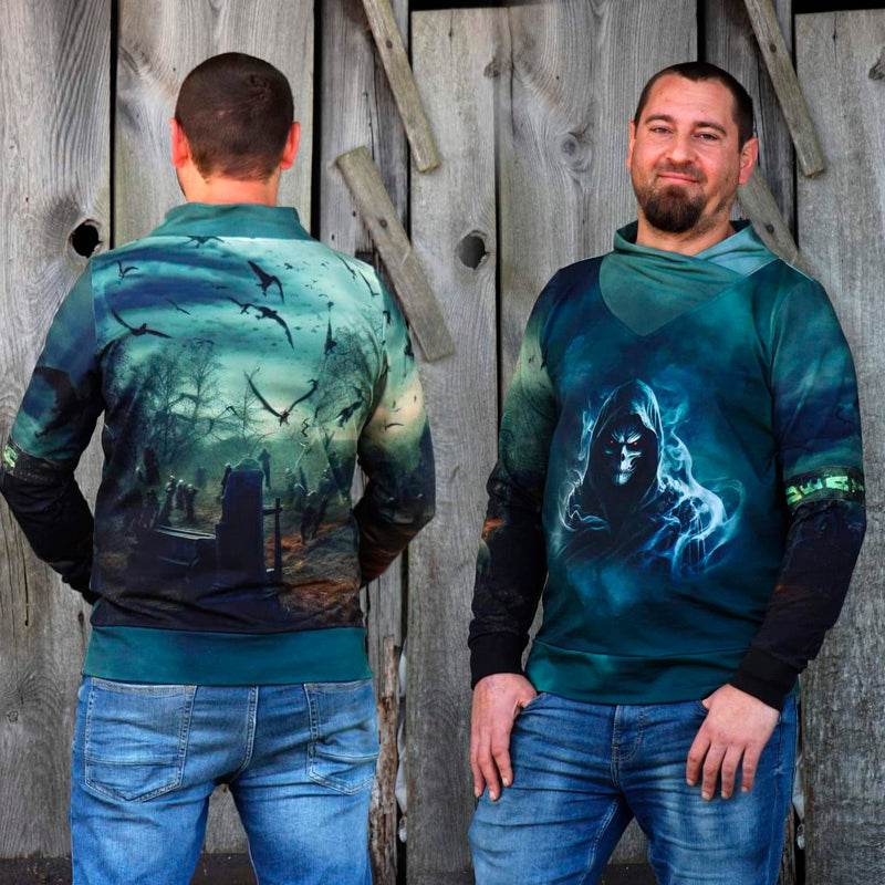 Cel's Kragenzauber - Schnittmuster Pullover Größen XS-6XL - Sewando
