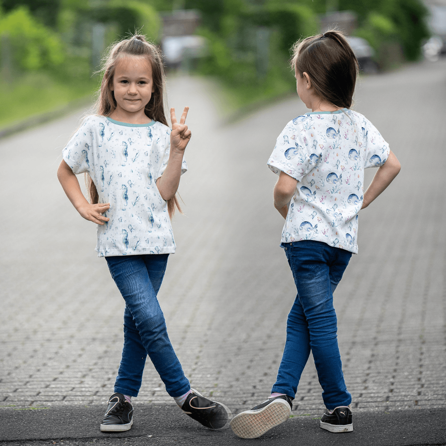 Bobo's Chillding - Schnittmuster Pullover, Shirt, Tunika, Kleid Größen 68-164 : - Sewando