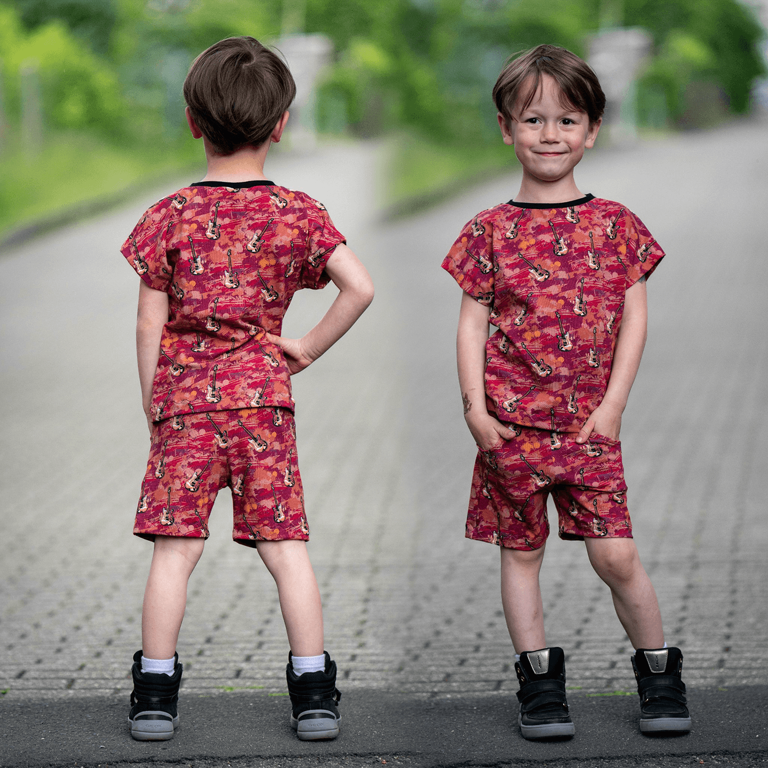Bobo's Chillding - Schnittmuster Pullover, Shirt, Tunika, Kleid Größen 68-164 : - Sewando