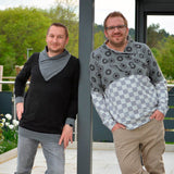 Cel's Kragenzauber - Schnittmuster Pullover Größen XS-6XL - Sewando