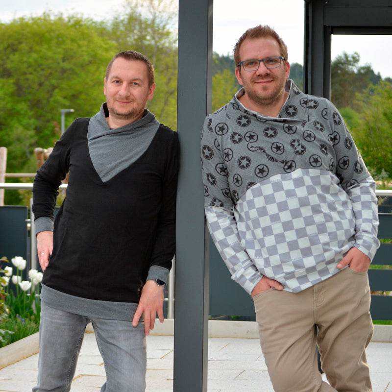 Cel's Kragenzauber - Schnittmuster Pullover Größen XS-6XL - Sewando