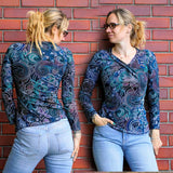 Niela's NeckWrap - Schnittmuster Top, Shirt, Tunika, Kleid in den Größen 32-54 - Sewando