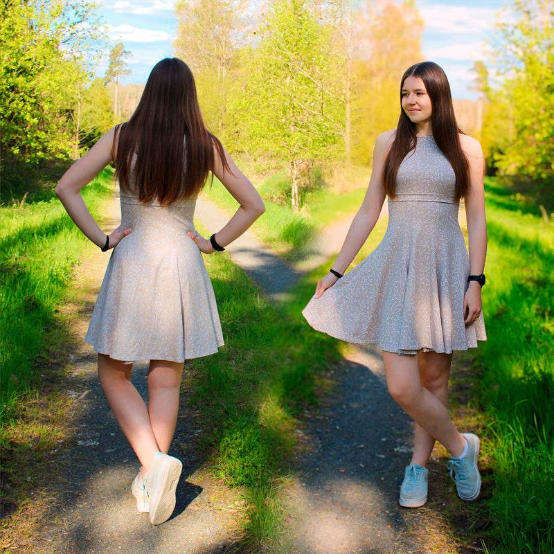 Niela's Verlockung - Schnittmuster Shirt, Kleid in den Größen 32-54 - Sewando