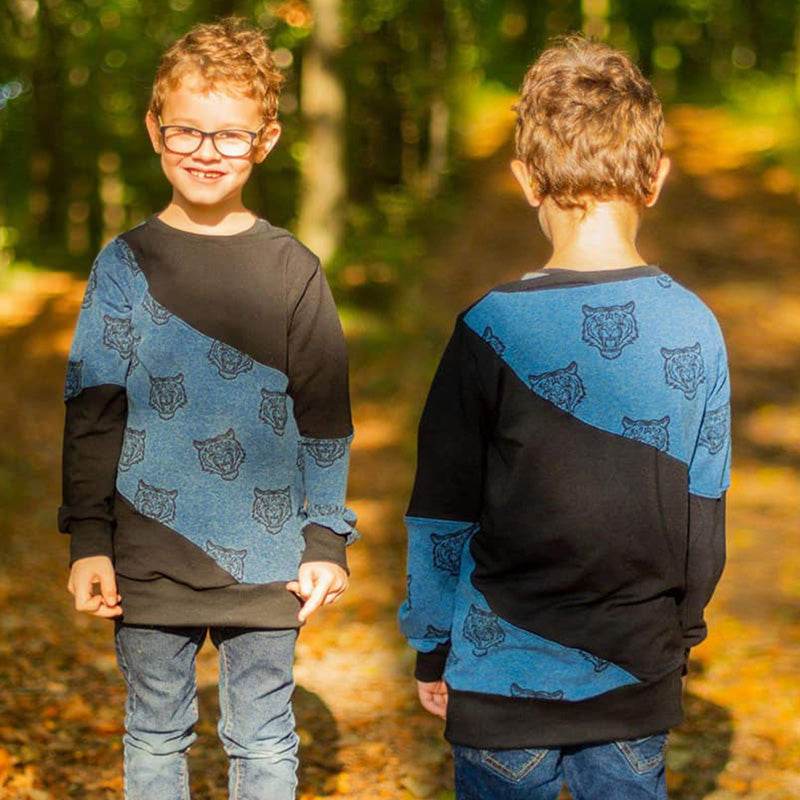 Bobo's Cool Curved Hoodie - Schnittmuster in den Größen 68-164 - Sewando