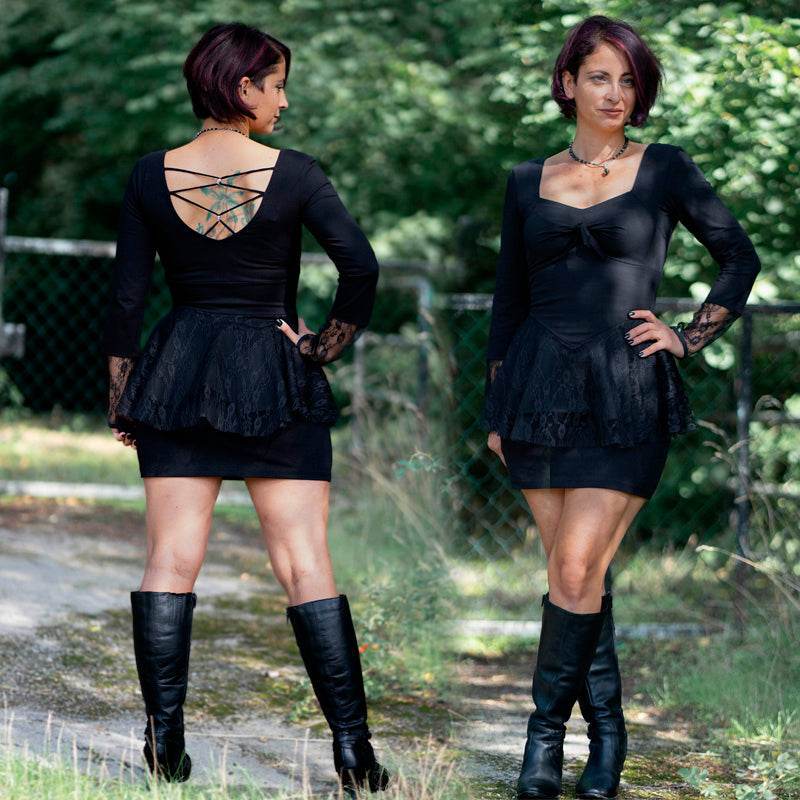 Niela's Mopsknotding - Schnittmuster Shirt, Kleid, Tunika, Größen 32-54 : - Sewando