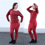 Niela's Roodie - Schnittmuster Raglanpullover, Shirt in den Größen 32-54 - Sewando