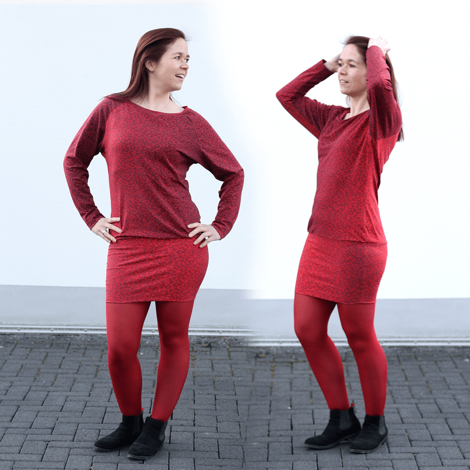 Niela's Roodie - Schnittmuster Raglanpullover, Shirt in den Größen 32-54 - Sewando