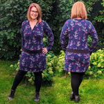 Niela's NeckWrap - Schnittmuster Top, Shirt, Tunika, Kleid in den Größen 32-54 - Sewando