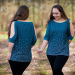 Niela's luftige Schulter - Schnittmuster Shirt, Tunika, Kleid in den Größen 32-54 - Sewando