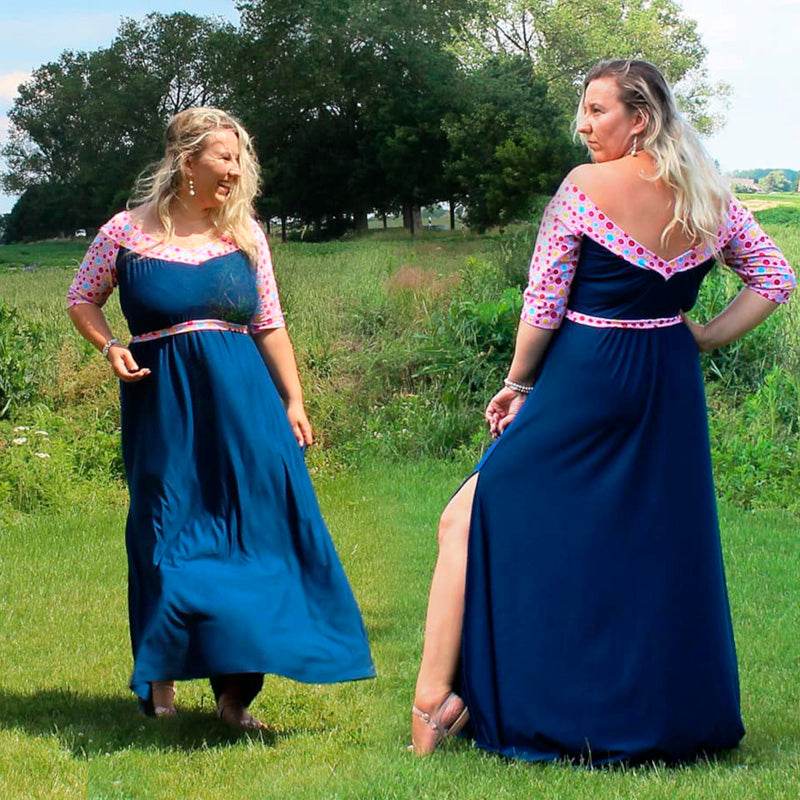 Niela's Verführung - Schnittmuster Top, Shirt, Tunika, Kleid in den Größen 32-54 - Sewando
