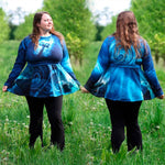 Niela's Verlockung - Schnittmuster Shirt, Kleid in den Größen 32-54 - Sewando