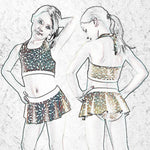 Phia's Wellenspiel - Schnittmuster Bikini, Badeanzug, Badekleid in den Größen 68-164 - Sewando