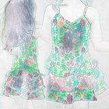 Phia's Wellenspiel - Schnittmuster Bikini, Badeanzug, Badekleid in den Größen 68-164 - Sewando