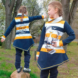 Phia's Fantasia - Schnittmuster Top, Shirt, Tunika, Kleid in den Größen Gr. 68-164 : - Sewando