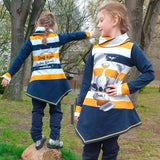 Phia's Fantasia - Schnittmuster Top, Shirt, Tunika, Kleid in den Größen Gr. 68-164 : - Sewando