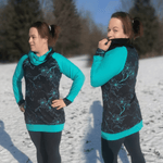 Niela's Roodie - Schnittmuster Raglanpullover, Shirt in den Größen 32-54 - Sewando