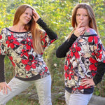 Niela's Fledi - Schnittmuster Fledermausshirt in den Größen 32-54 - Sewando