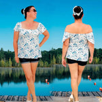 Niela's leichtes Teilchen - Schnittmuster Shirt, Kleid in den Größen 32-54 - Sewando