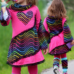 Phia's Cool Curved Dress - Schnittmuster Tunika, Kleid in den Größen 68-164 - Sewando