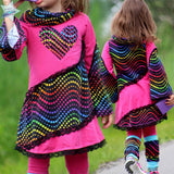 Phia's Cool Curved Dress - Schnittmuster Tunika, Kleid in den Größen 68-164 - Sewando