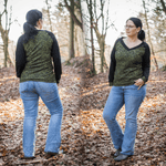 Niela's Roodie - Schnittmuster Raglanpullover, Shirt in den Größen 32-54 - Sewando